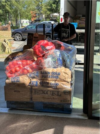 truck loading campbell river bc