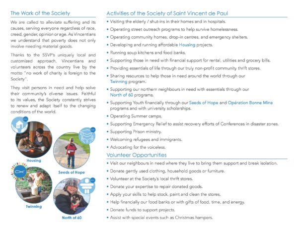 SSVP Custom Pamphlet (Anglais) – Image 2